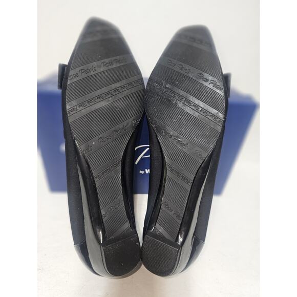 Walking Cradles Black Flats, Size 12M, Leather/Textile Upper, Slip-on - Picture 7 of 12